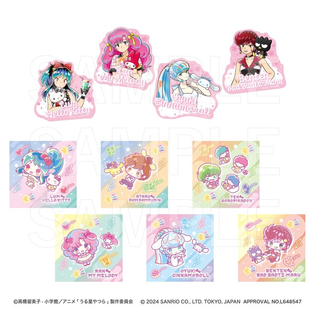 トレーディングステッカー（全10種）　440円/BOX 4,400円（税込）