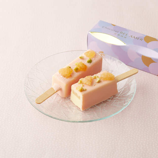 【ベルアメール 京都別邸 スティックショコラ各¥594】白桃