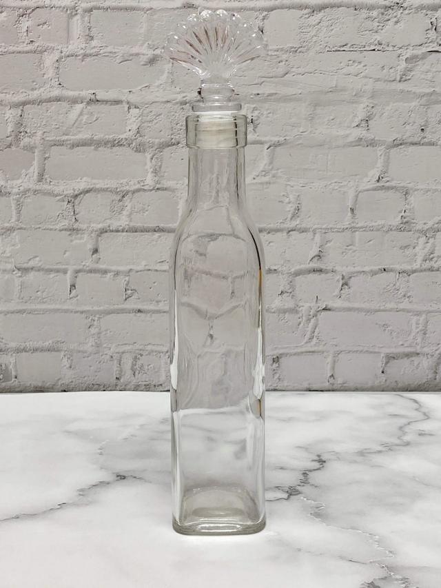 【ナチュラルキッチン】モチーフガラスボトルシェル／税込330円