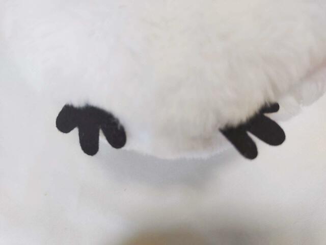 足が、かっ、かわいい……【ニトリ デコホーム】シマエナガ（巾着ポーチ）