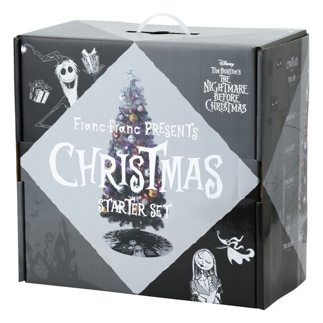 セット外観 Francfranc 『ナイトメア・ビフォア・クリスマス』 クリスマス・ツリー