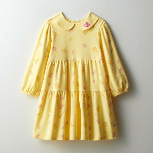 総柄襟付き切り替えワンピ―ス｜2,990円（税込）