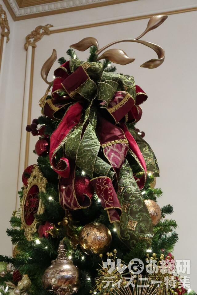 京ディズニーシー・ファンタジースプリングスホテル グランドシャトー　クリスマス装飾