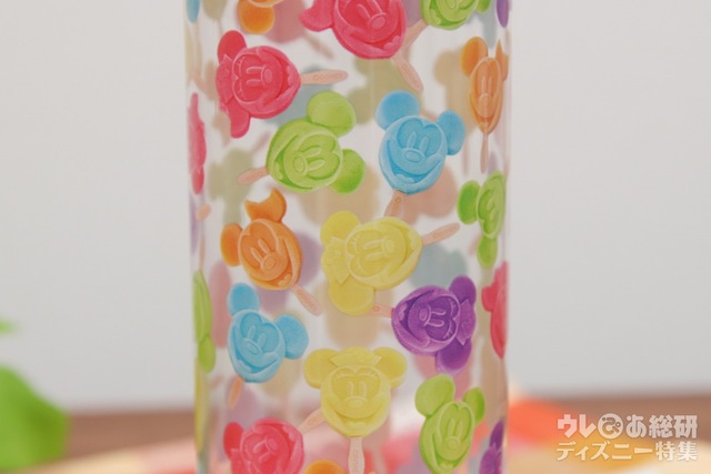ミニーアイスバーもデザインされている|スーベニアドリンクボトル +1100円