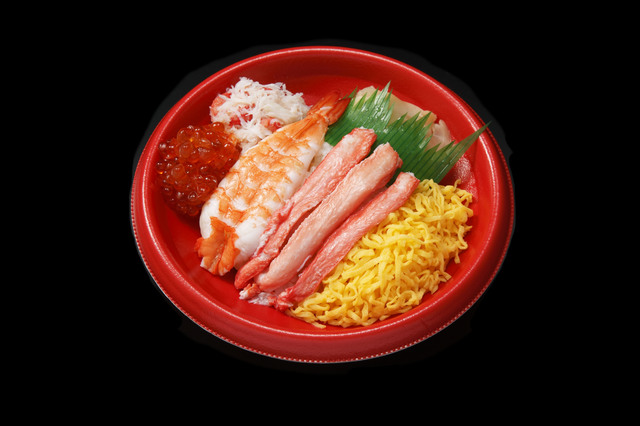 ＜札幌 かに家＞かにえびちらし丼