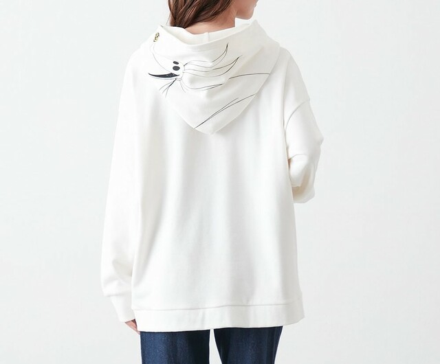 蓄光プリントパーカ「ナイトメアー・ビフォア・クリスマス／ゼロ」｜￥ 5,990 （税込）