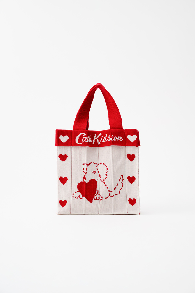 CK×KNT365 Co-Knitty Heart Dog Red  各5,500円（税込）