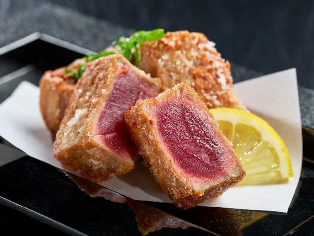 「本まぐろレア唐揚げ」＜期間：2026年4月21日～6月22日＞【カルビ一丁で“本まぐろ”が食べ放題！？焼肉＆海鮮が楽しめる「まぐろフェア」が4月21日よりスタート！】