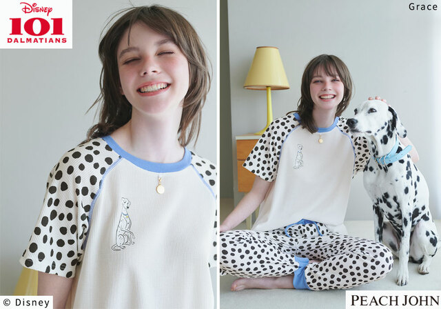 パジャマ 4,980円｜ピーチ・ジョン『101匹わんちゃん』コレクション