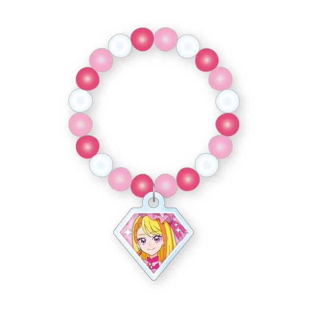 【ひろがるスカイ！プリキュア】ビーズブレスレット（キュアバタフライ）850円（税込）