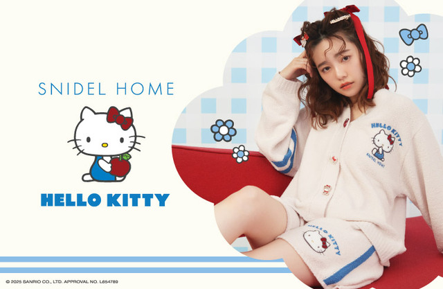 「SNIDEL HOME（スナイデル ホーム）」×「ハローキティ」