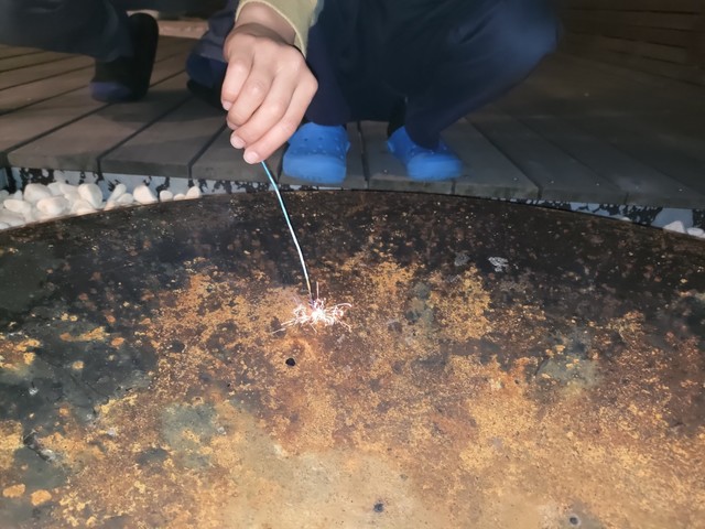 【星野リゾート　リゾナーレ熱海】線香花火