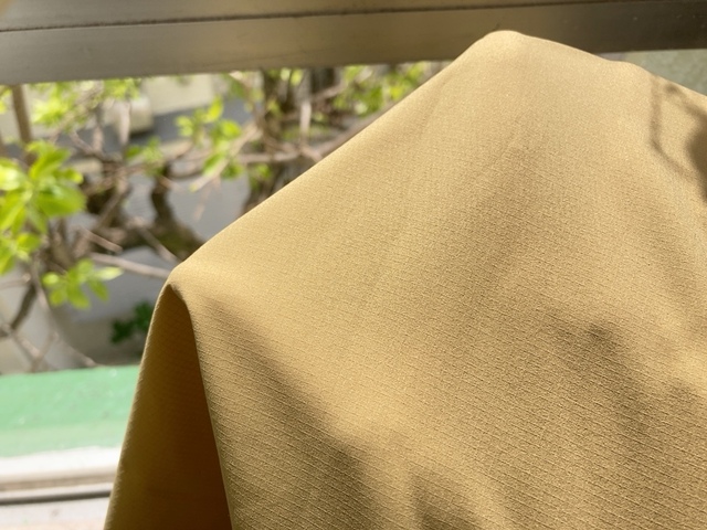 【ワークマン レディースエアロクラスターガーデワンピース】ただ干すだけでシワなく仕上がるので、アイロンを使わなくていいのも嬉しい