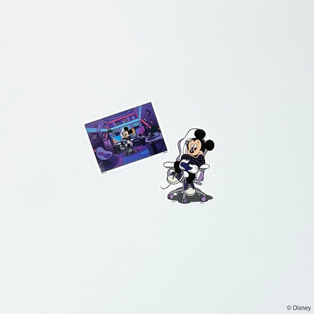 ステッカー ￥600｜ヴィレッジヴァンガード「ジャック・オ・蘭たん」ディズニースペシャルデザイングッズ