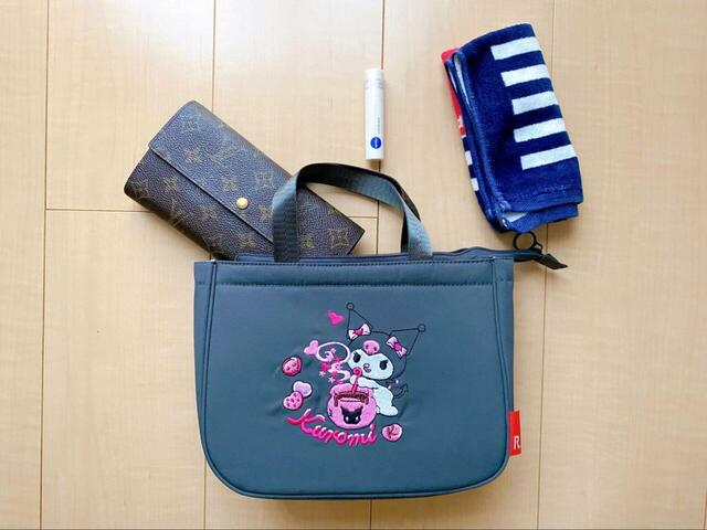【ROOTOTE サンリオキャラクターズ ランチバッグ】ちょっとしたお出かけに必要なアイテムはすべて入りました!