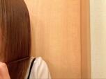 【オイルぐし使用後】広がっていた髪がストンとまとまる！