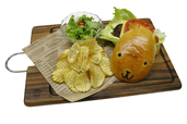 人気メニュー「カピバーガー」 1,200円（税込）