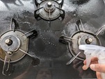【ナノソイコロイド アプローズプレミアム】コンロ周りの掃除にも使えます
