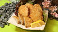 「焼津黒はんぺんフライ」<期間:2026年3月1日〜5月31日>【つま恋の“春メニュー”が勢ぞろい!つま恋リゾート彩の郷で「春爛漫ピクニック気分のごちそうバイキング」開催!】