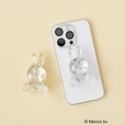 【ミッフィー×OPAQUE.CLIP】【miffy】スマホグリップ　¥2,989／ミッフィーの形をしたホログラム入りのスマホグリップ