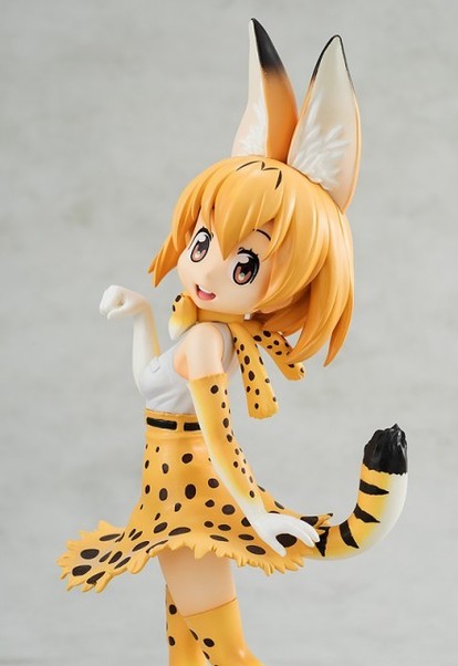 けものフレンズ』サーバルが1/7スケールフィギュア化！「さばんなちほ