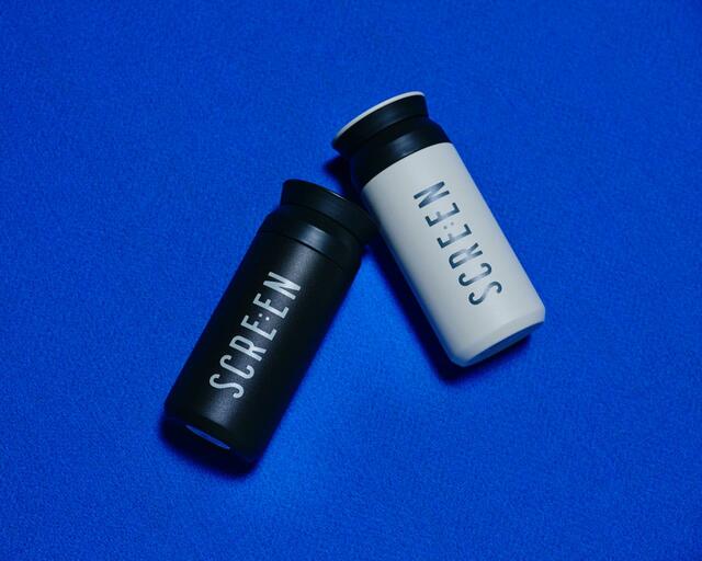 ＜TRAVEL TUMBLER／BLACK・WHITE＞  ・販売価格：各3,800円（税込）【アパレルコレクション「SCRE:EN」】