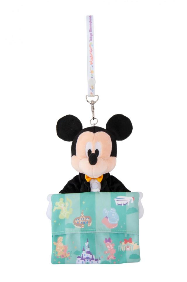 ポケットティッシュ入れ 2200円｜(ひも部分含む)長さ約35cm｜東京ディズニーリゾート・アプリ、ギャグファクトリー／ファイブ･アンド･ダイム