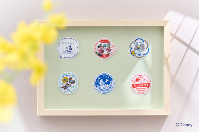 ステッカー3枚セット ¥450|大江戸温泉物語ディズニーオリジナルアイテム