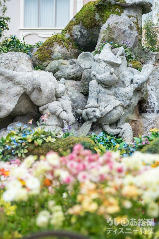 【東京ディズニーシー・ファンタジースプリングスホテル】メインエントランス前/魔法の泉