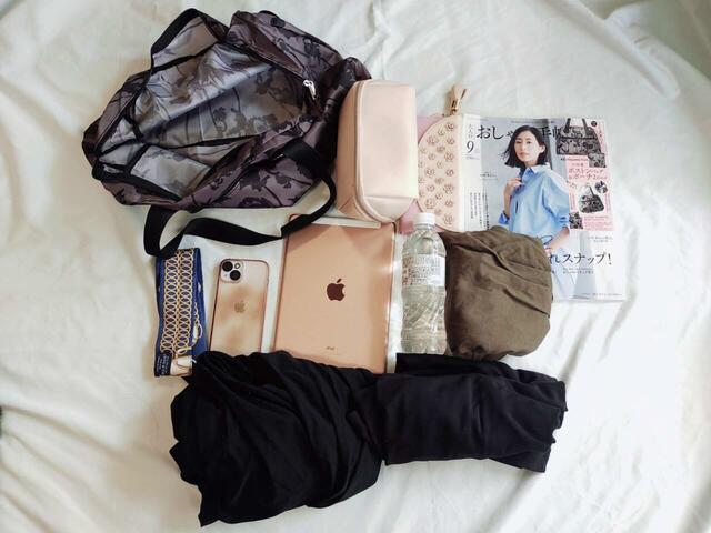 衣類3着、雑誌、長財布もラクラク♪