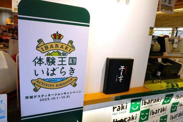 IBARAKI sense  店内2023年「茨城デスティネーションキャンペーン」お知らせ