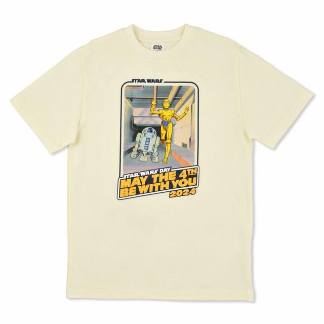 スター・ウォーズ R2-D2＆C-3PO 半袖Tシャツ May the 4th 2024 2,800円