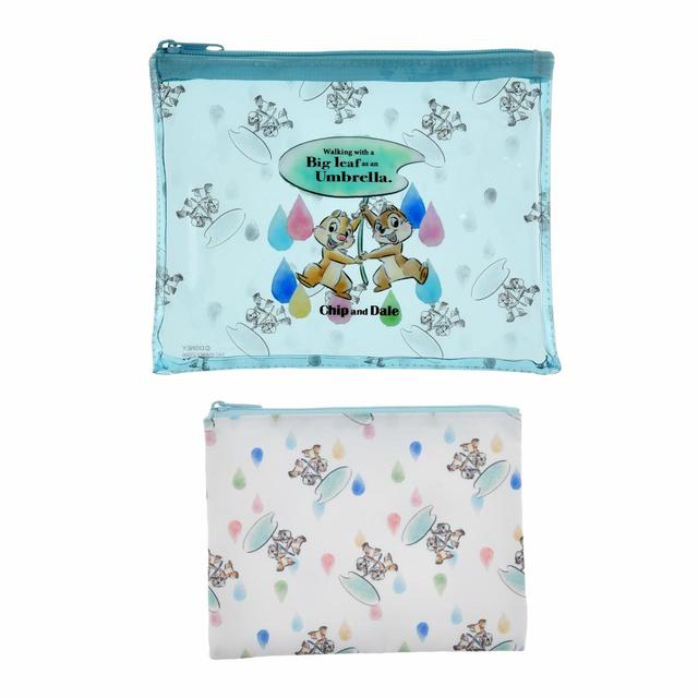 フラットポーチセット <チップ&デール> 2090円