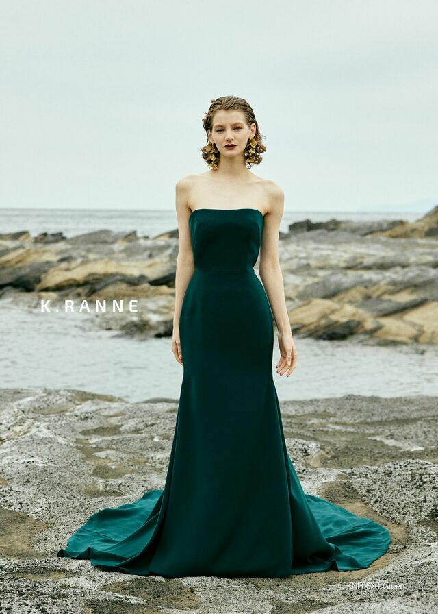 「K.RANNE-クランネ-」新作ウェディングドレス KNE0030_Green