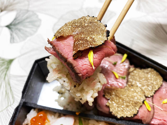 ザ ストリングス 表参道「BAR ＆ GRILL DUMBO」 三段重～MIYABI～