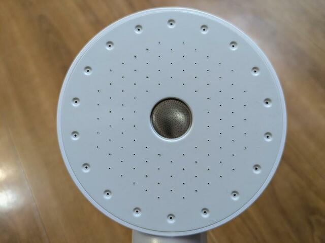 【アイリスオーヤマ MiCOLA ウルトラファインバブル クレンジングシャワーヘッド】3タイプの穴があります