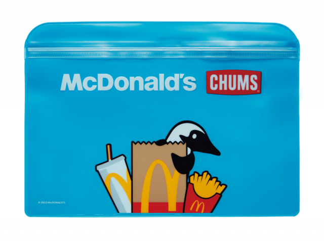 「ジッパーポーチ」【マクドナルドの福袋2023】