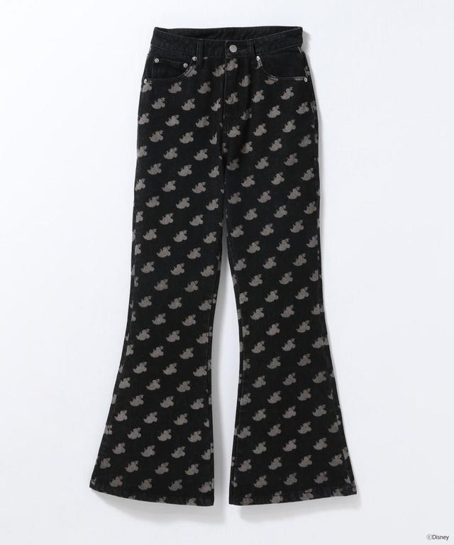 ミニーマウス/総柄デニムパンツ