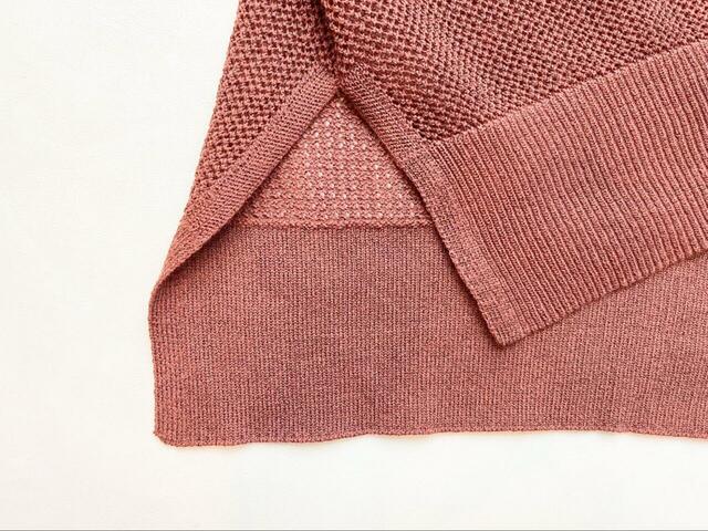 【GLOBAL WORK 洗えるメッシュラメプルオーバー*タンク】カラーはアイボリー、グレー、テラコッタ、オリーブがあります