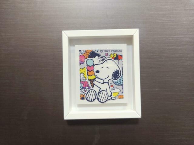 冷蔵庫など「磁石が付く場所」にペタッと貼ることができます