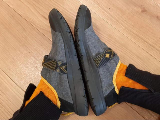 【ワークマンのライトスリッポン】軽量なのに頑丈