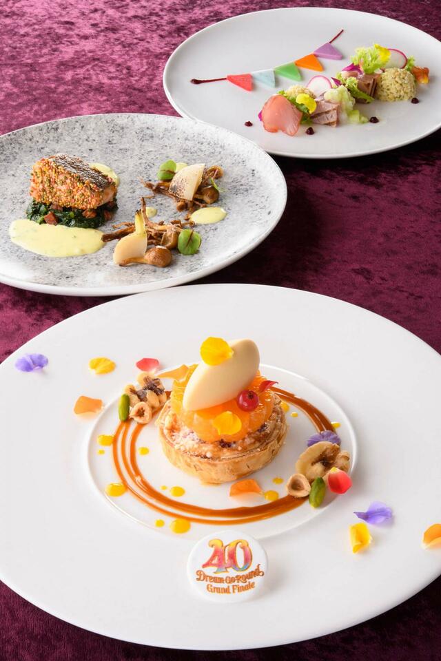 東京ディズニーリゾート40周年“ドリームゴーラウンド”グランドフィナーレ プレシャスカンナ（ランチコース）｜東京ディズニーランドホテル「カンナ」