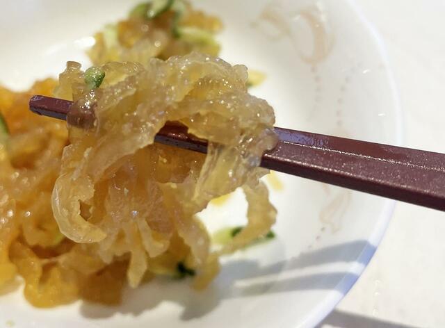 「クラゲの冷菜」