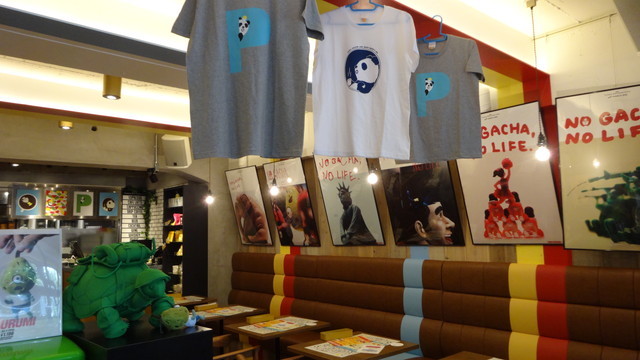 パンダの穴喫茶展/店内のようす