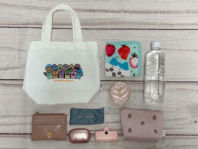 これだけのものを入れることができました！