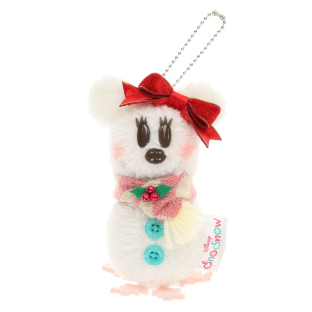 ぬいぐるみバッジ 1,600円｜長さ約13.5cm｜東京ディズニーリゾート「ディズニー・クリスマス」2019｜販売店舗：東京ディズニーランド「グランドエンポーリアム」、東京ディズニーシー「エンポーリオ」