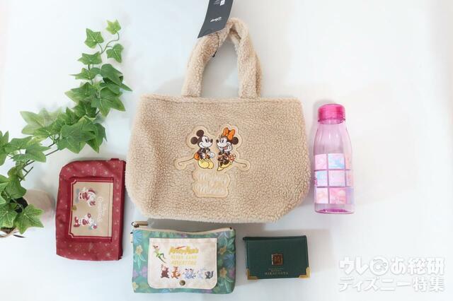 ワークマン　Disneyワッペンボアトート