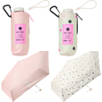 Wpc. 折りたたみ傘 MARY QUANT  遮光 BABYアンブレラ ミニ　全2種 各5,940円