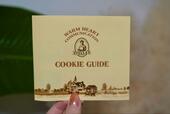 【ステラおばさんのクッキーオンラインストア】全てのギフトセットのなかにクッキーガイドが同封してありました。