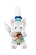 ぬいぐるみ(ジェラトーニ)¥4,500 ※高さ約31cm 手を動かすことができるよ!|東京ディズニーリゾート35周年「ダッフィー&フレンズのハッピーマーチングファン」スペシャルグッズ